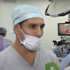В Алматы впервые провели мастер-класс по реконструктивно-пластической хирургии глаз