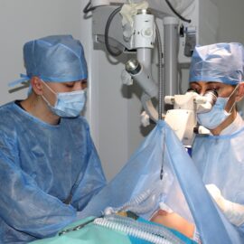 Более 700 пациентов и 180 операций: как в Алматы восстанавливают зрение детям